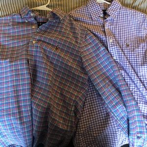2 Ralph Lauren button down shirts